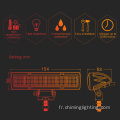 LED LED TRACHISSEMENT DE ROAD 18 W